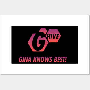 G HIVE cuz Gina knows BEST Posters and Art